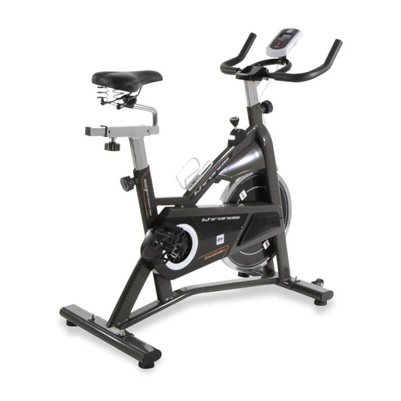 BH Fitness Bicicleta Ciclismo Indoor - Cardio - Khronos Basic II Negra