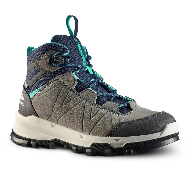 Botas De Montaña Y Trekking Impermeables Niños 29 A 39 Quechua MH500