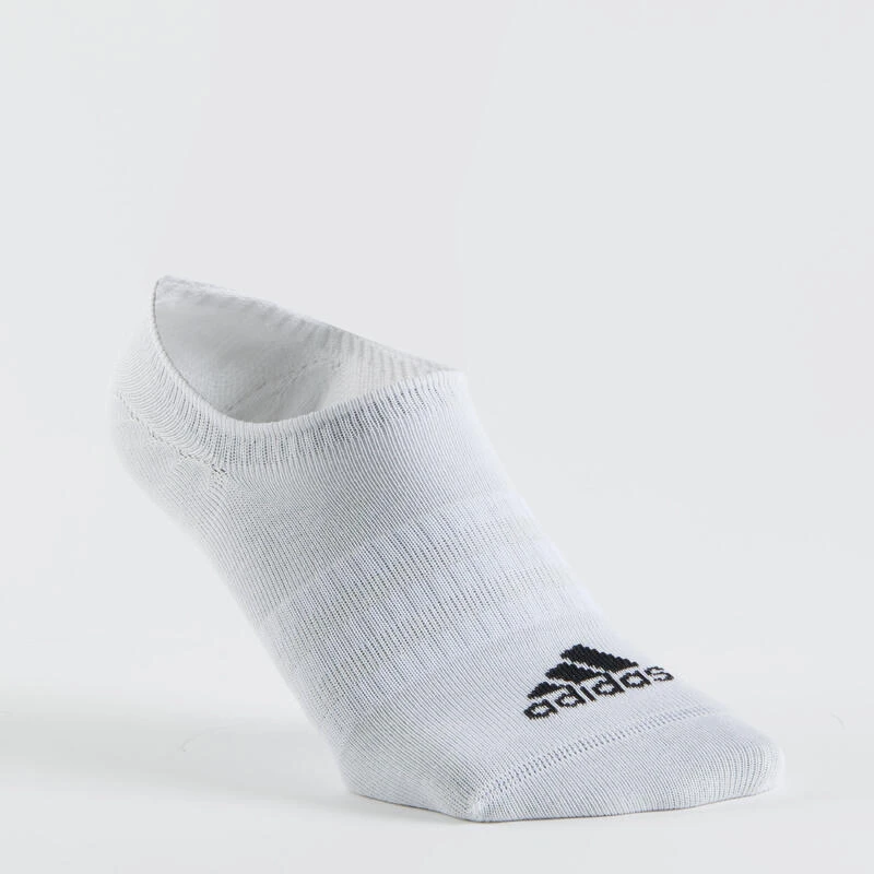 CALCETINES BAJOS ADIDAS NEGRO BLANCO GRIS LOTE DE 3 - Imagen 3