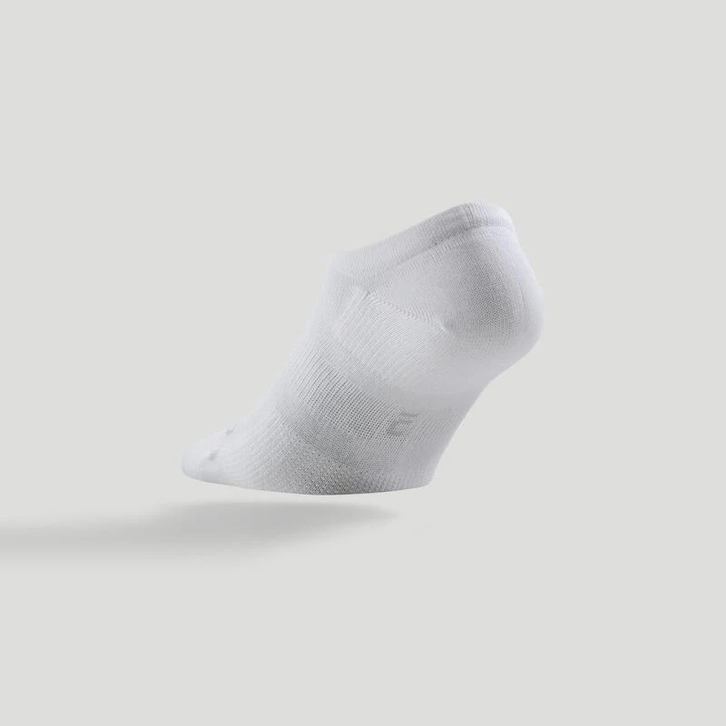 Calcetines Cortos De Tenis Pack De 3 Artengo RS 160 Blanco Azul Marino - Imagen 4