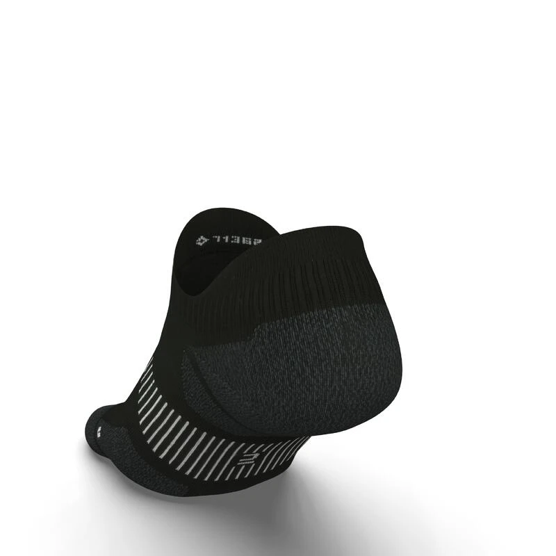 Calcetines Running RUN900 Negro Finos Invisibles Ecodiseño - Imagen 4