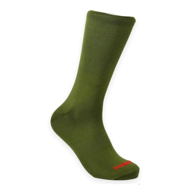 Calcetines Unisex Lisos Altos Mooquer Classy Evo Safari Verde Bordados España - Imagen 3
