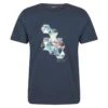 Regatta Camiseta Breezed Diseño Impreso Para Hombre Vaquero Luz De Luna