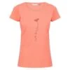 Regatta Camiseta Breezed II Para Mujer Coral Fusión