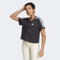 ADIDAS Camiseta Corta Essentials Single Jersey 3 Bandas