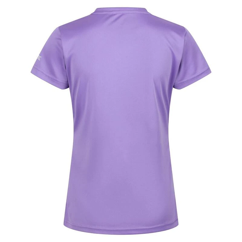Regatta Camiseta Fingal VI Montaña Para Mujer Amatista Clara - Imagen 3