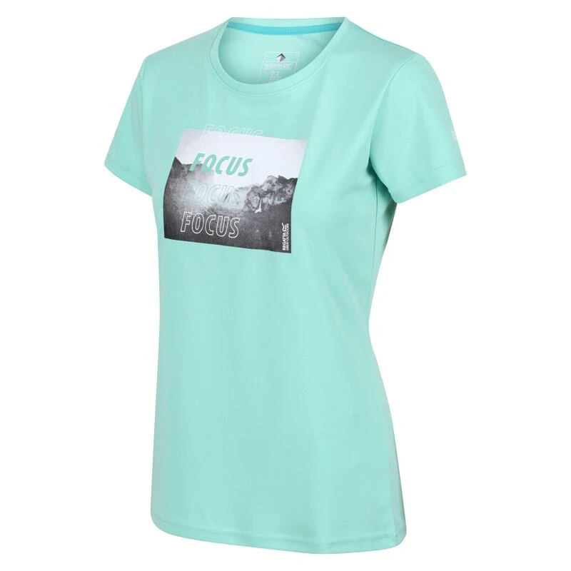 Regatta Camiseta Fingal VI Montaña Para Mujer Ola Oceánica - Imagen 4