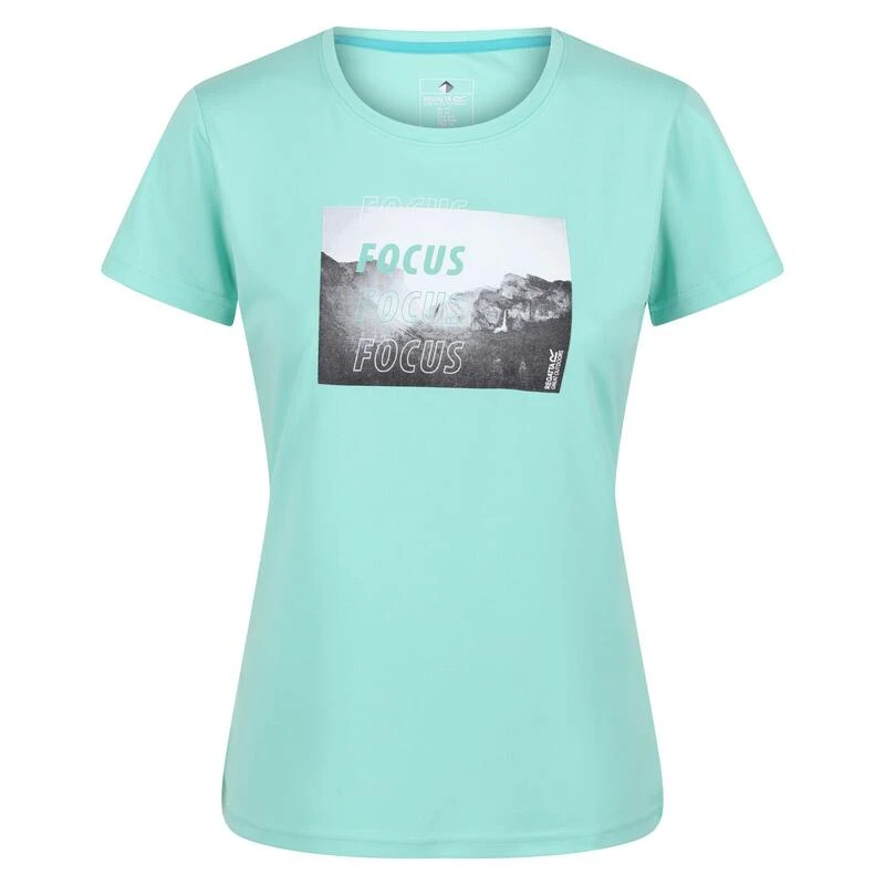 Regatta Camiseta Fingal VI Montaña Para Mujer Ola Oceánica