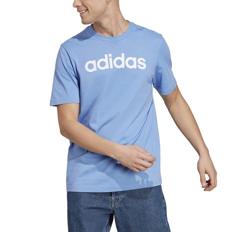 Camiseta Fitness Adidas Hombre Azul - Imagen 2