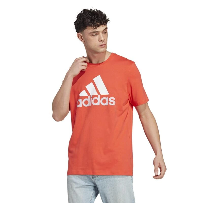 Camiseta Fitness Adidas Hombre Rojo - Imagen 2