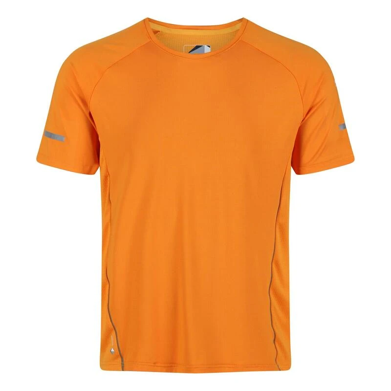Regatta Camiseta Highton Pro Logotipo Para Hombre Rojo Fuego - Imagen 6