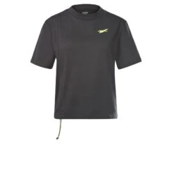 Camiseta Manga Corta Algodón Mujer Reebok MYT Negro