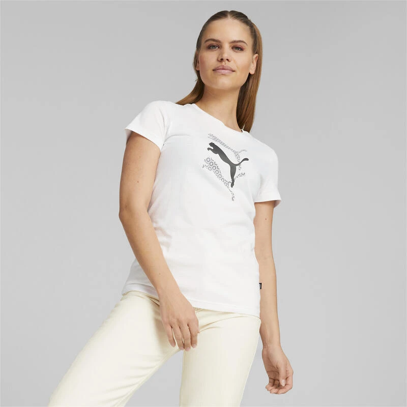 Camiseta Mujer Graphics Laser Cut PUMA - Imagen 2