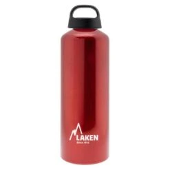 CANTIMPLORA BOTELLA ALUMINIO CAMPING LAKEN CLASSIC 1 L ROJO