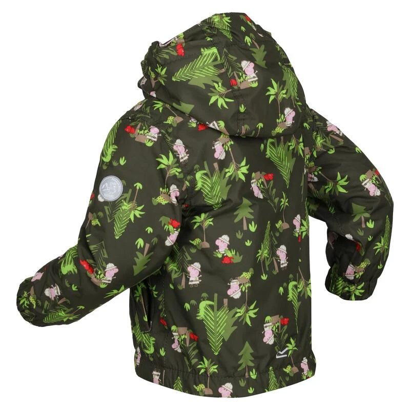 Regatta Chaqueta Acolchada Muddy Puddle Para Niños/Niñas Caqui Oscuro - Imagen 3