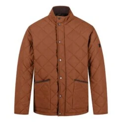 Regatta Chaqueta Aislante Londyn De Acolchado Para Hombre Naranja Puro Radiante