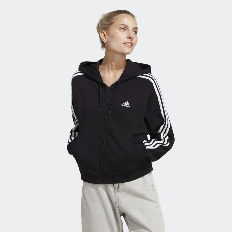 ADIDAS Chaqueta Bómber Essentials French Terry 3 Bandas