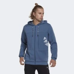ADIDAS Chaqueta Con Capucha Essentials BrandLove Fleece
