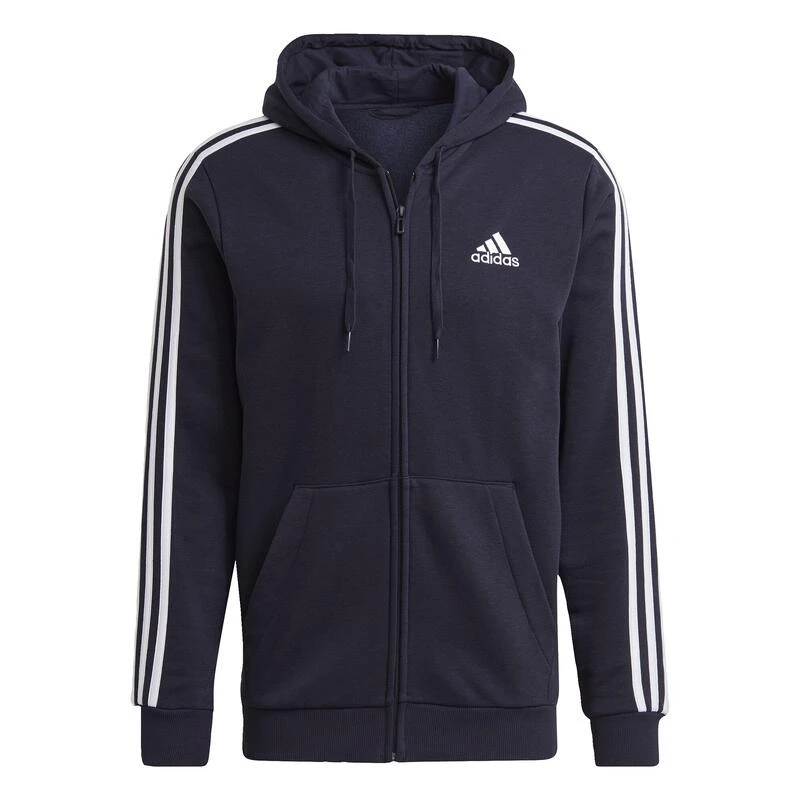 ADIDAS Chaqueta Con Capucha Essentials Fleece 3 Bandas - Imagen 2