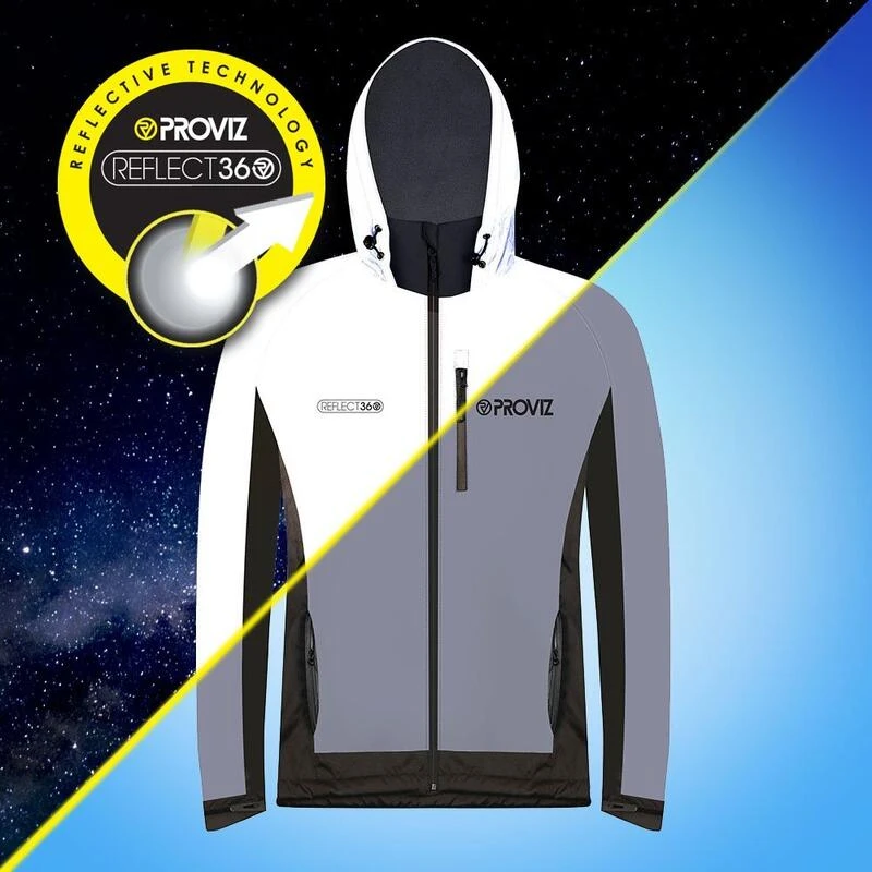 Chaqueta Con Capucha Reflectante Proviz Outdoor - Imagen 5