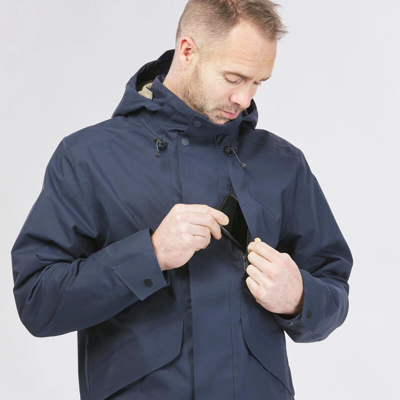 Chaqueta Impermeable De Montaña Y Trekking Hombre Quechua NH550 - Imagen 5