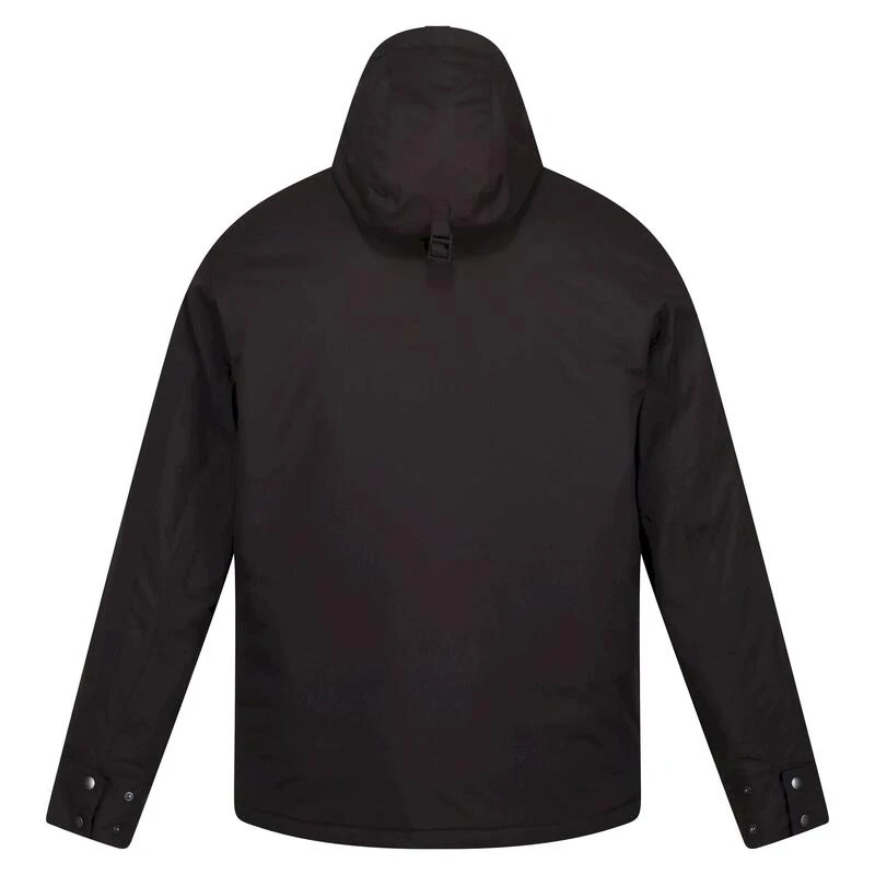 Regatta Chaqueta Impermeable Raylan Para Hombre Negro - Imagen 2