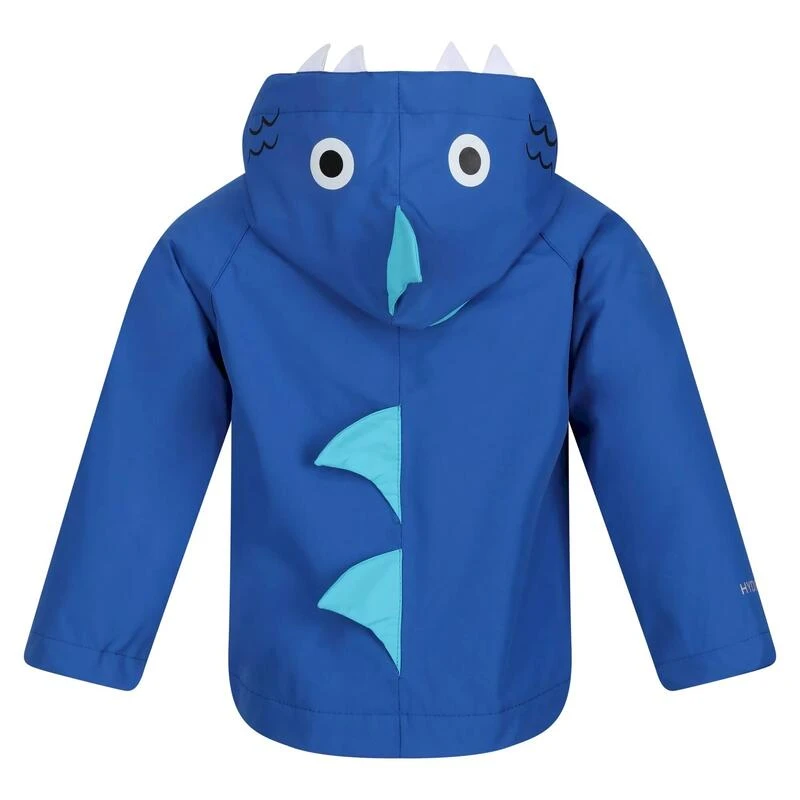 Regatta Chaqueta Impermeable Tiburón Para Niños/Niñas Azul Náutico - Imagen 2
