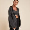 CHAQUETA M SHERPA YOGA GRIS OSCURO