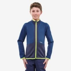 Chaqueta Térmica De Esquí Y Nieve Niños Wedze SKI-P Pull 900 Azul
