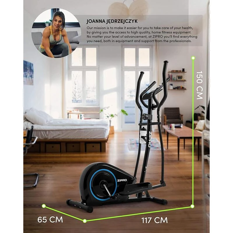 Entrenador Elíptico Magnético Zipro Burn - Imagen 2