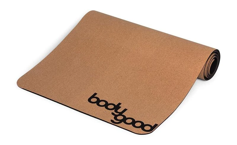 Esterilla De Yoga Estera De Yoga Y Pilates Hecha De Corcho BODYGOOD - Imagen 2