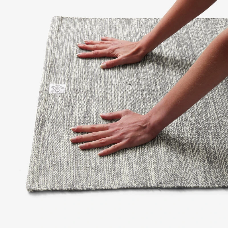 ESTERILLA MAT YOGA ECOFRIENDLY GRIS JASPEADO 189 CM X 69 CM X 4 MM - Imagen 4