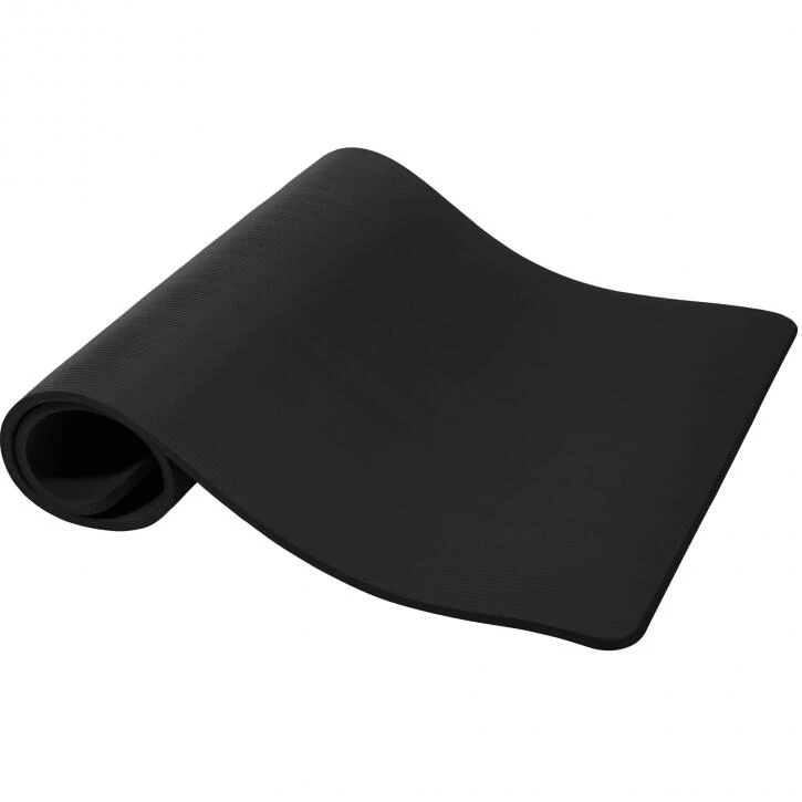 Esterilla Yoga Pilates Gorilla Sports Negro 190cm X 100cm X1,5Cm - Imagen 3