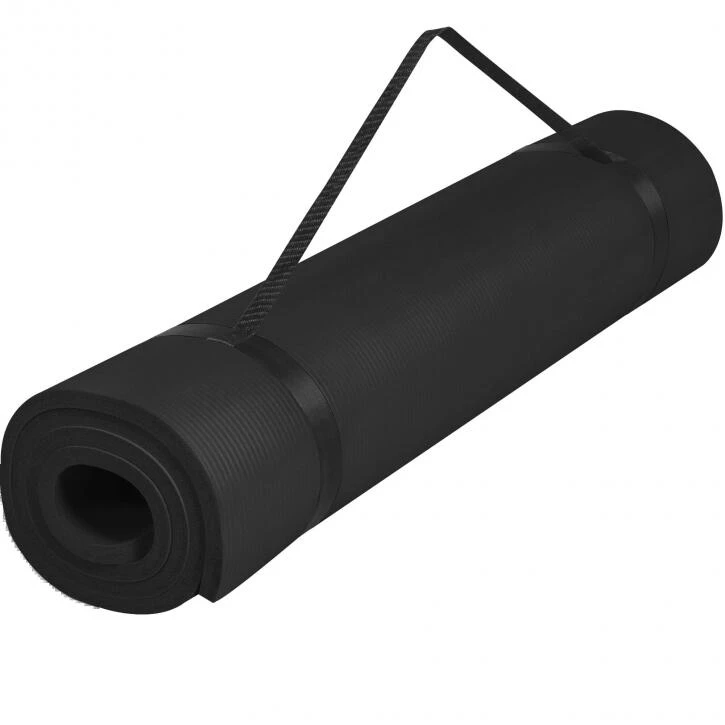 Esterilla Yoga Pilates Gorilla Sports Negro 190cm X 100cm X1,5Cm - Imagen 4