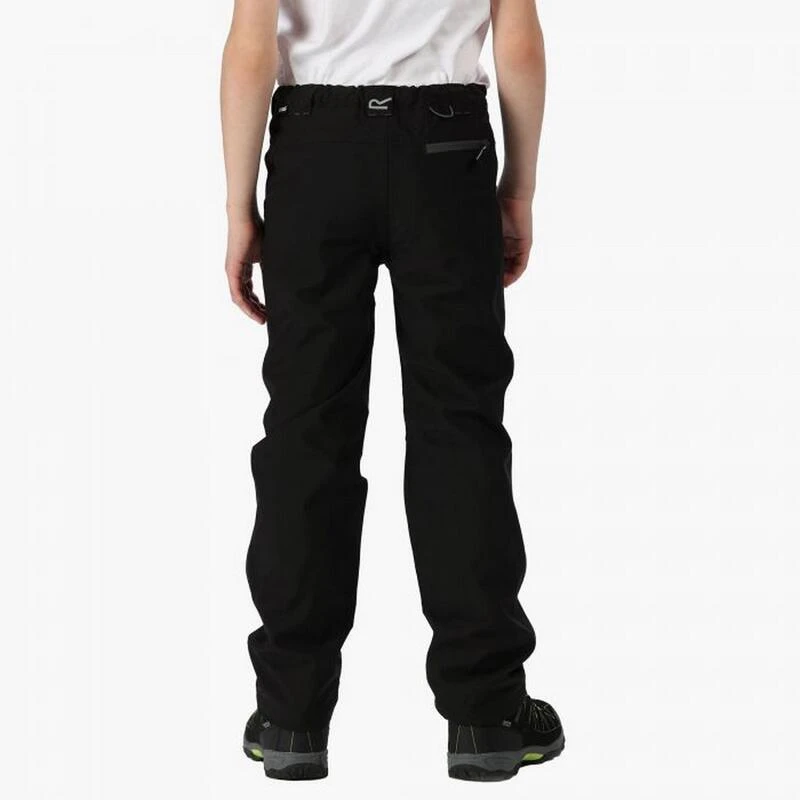 Regatta Great Outdoors Pantalones Elásticos Modelo Dayhike II Para Niños Negro - Imagen 2