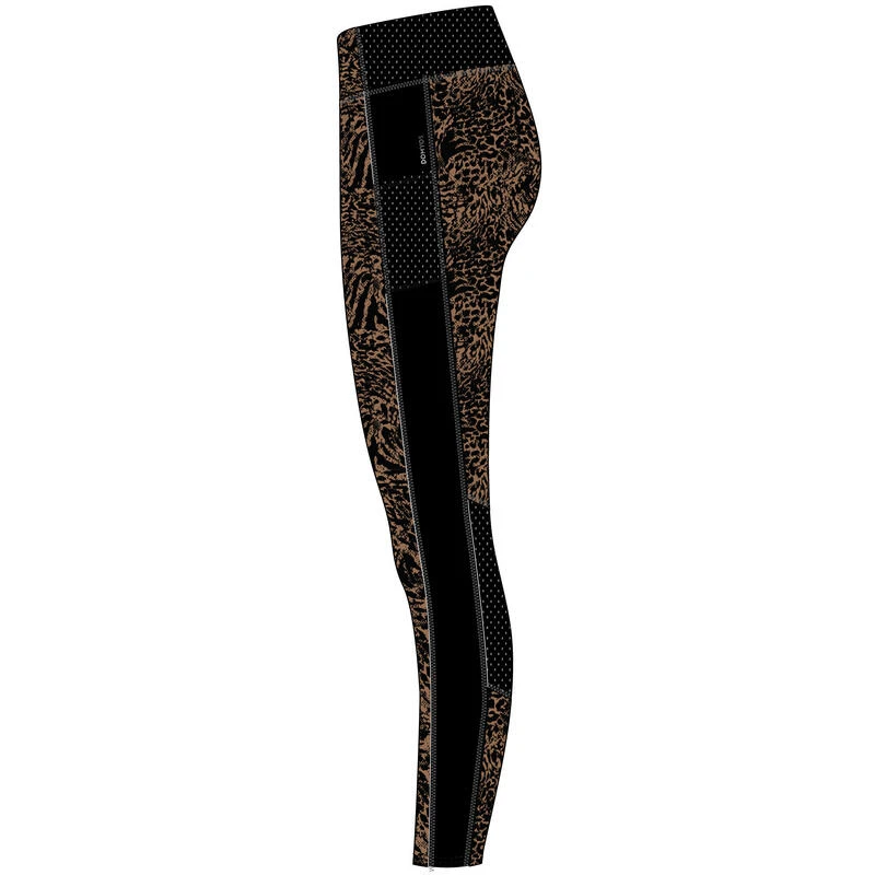 Leggings Mallas Fitness Largos Talle Alto 120 Mujer Animal Print - Imagen 5