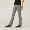 Leggings Mallas Pilates Rectos Mujer Nyamba Regular Fit+ 500 Gris