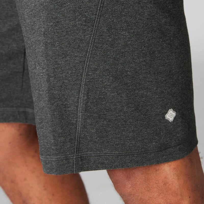 PANTALONES CORTOS HOMBRE SHORT COMFORT YOGA ECOFRIENDLY GRIS - Imagen 3