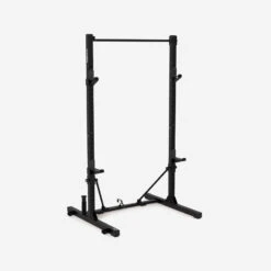 CORENGTH Rack Musculación Compacto Plegable/retráctil Sentadillas/tracción