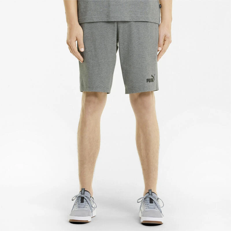 Shorts De Punto Essentials Hombre PUMA Gris - Imagen 2