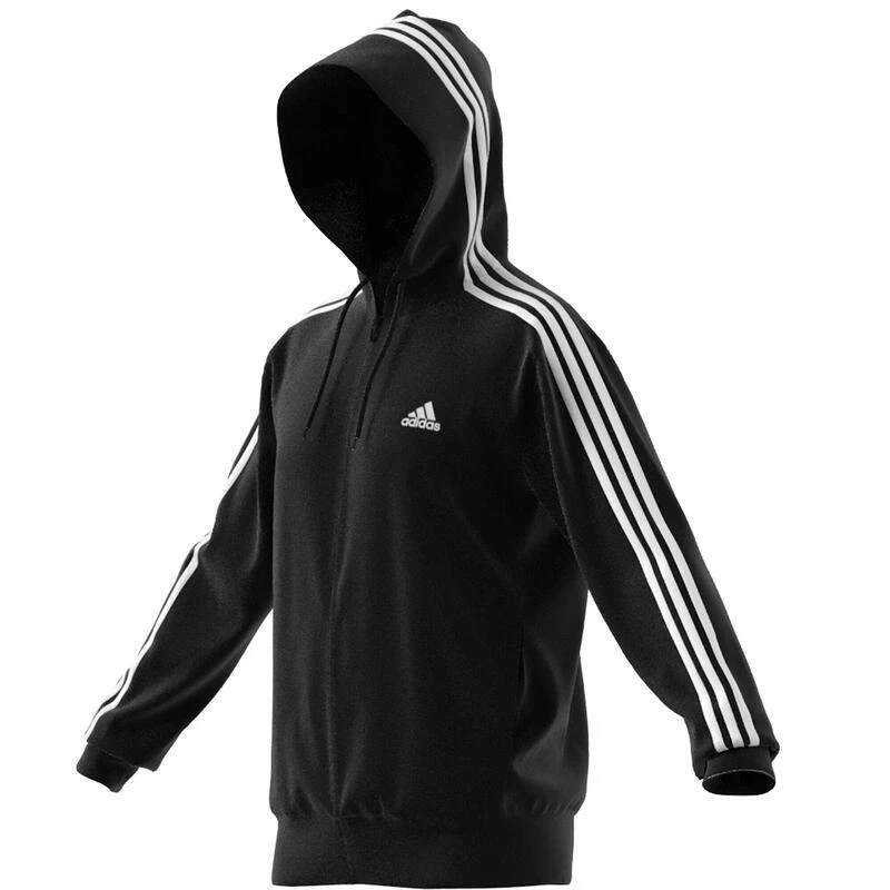 Sudadera Fitness Soft Training Adidas Hombre Negro Capucha - Imagen 2