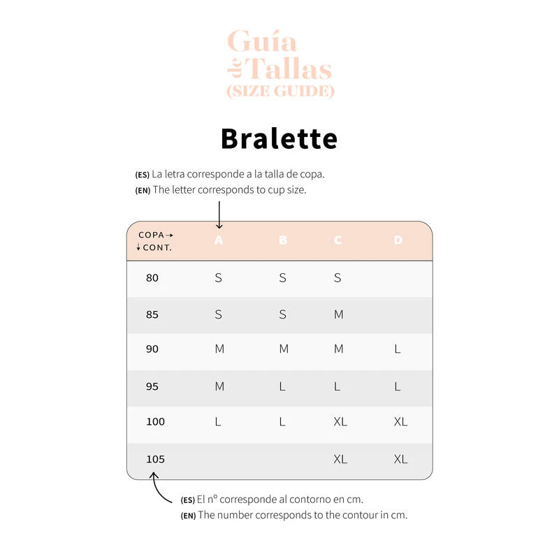 Top Deportivo Sujetador Vinca De Mujer Black Limba Tan Sin Aro - Imagen 5