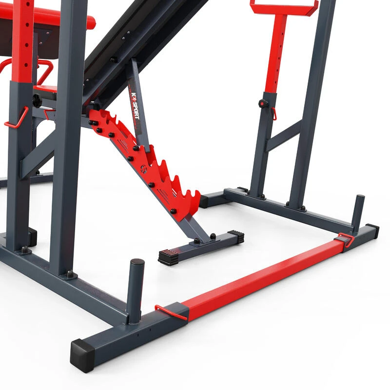 Training Set Con Banco De Pesas + Rack De Barras + Banco De Curl - Imagen 3