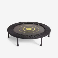 Trampolín Cama Elástica Cardio Fitness Domyos Trampo 100 Cm Hasta 100 Kg Negro