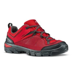 Zapatillas De Montaña Y Trekking Perlante Niños 35 A 38 Quechua MH120