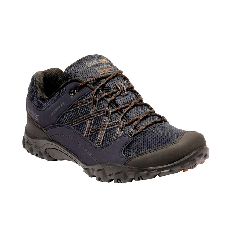Regatta Zapatos De Senderismo Edgepoint III Low Rise Con Cordones Para Hombre Marino, - Imagen 2